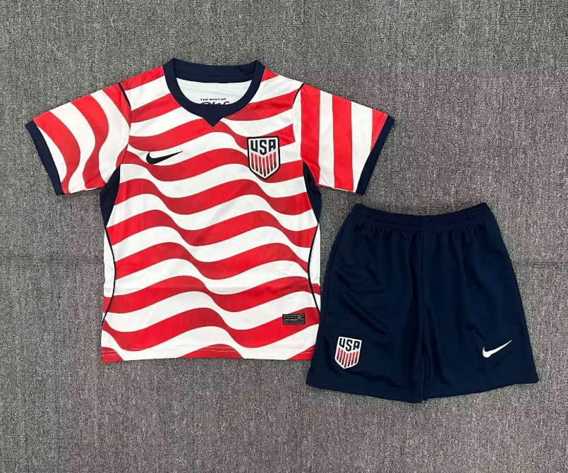 Kids-USA 2026 World Cup World Cup Home No Blank Jersey